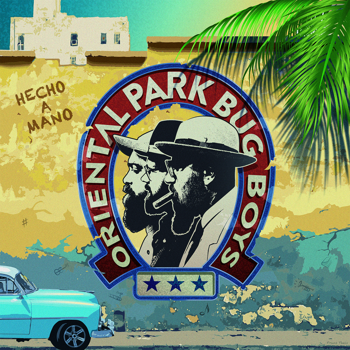 Oriental Park Bug Boys - Plade cover - Hecho a Mano